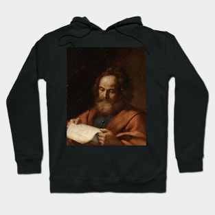 Saint Luke by Guercino Hoodie